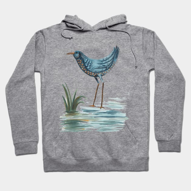 Water Bird Hoodie by SWON Design